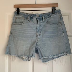Madewell High Waist denim shorts